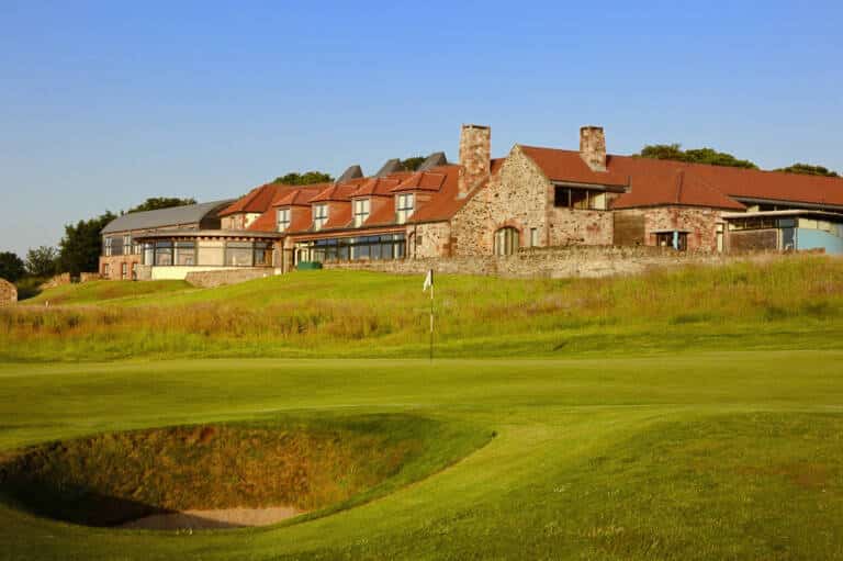 Craigielaw bunker clubhouse 1