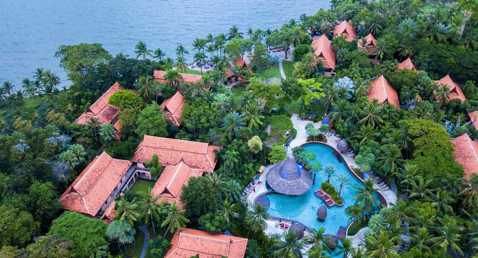 Anantara Hua Hin Resort – Fünf-Sterne-Strandresort mit Pools und tropischem Garten