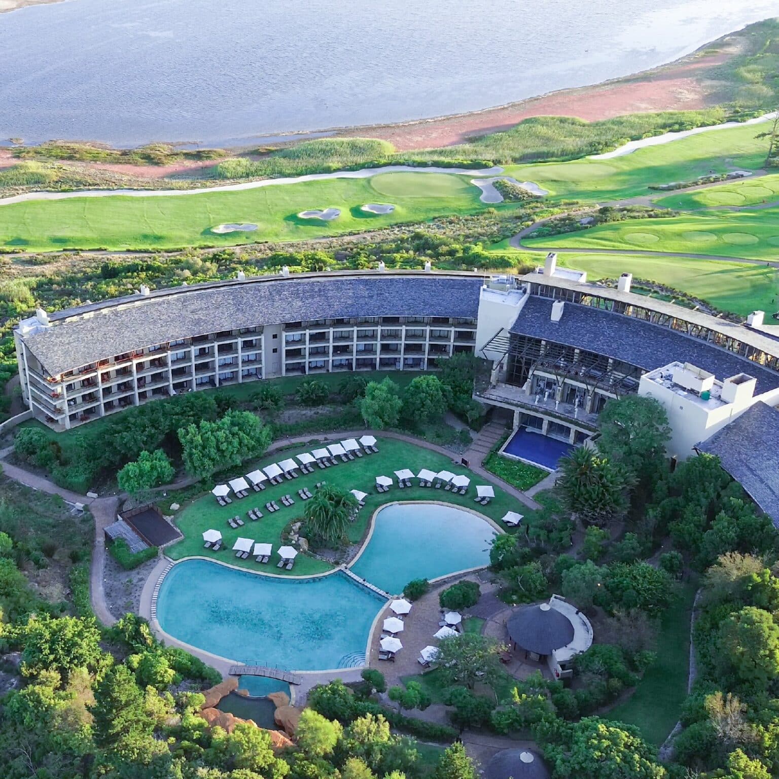 Arabella Golf Club bei Hermanus – Meisterschaftsplatz an der Bot-River-Lagune