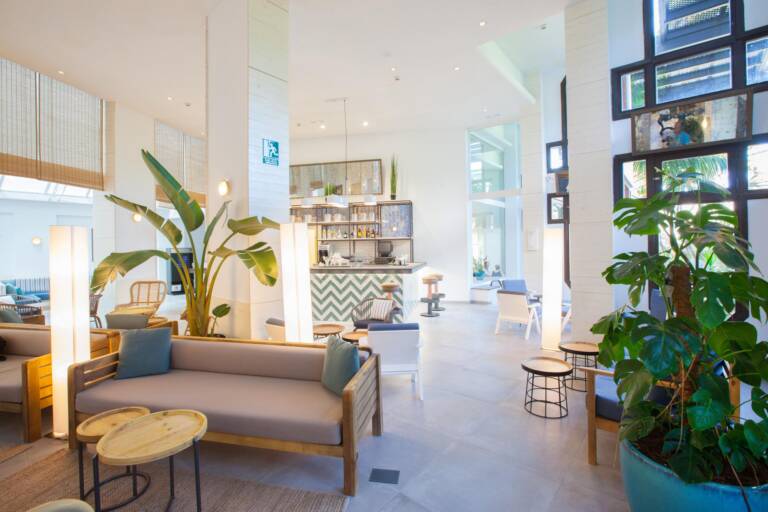 image gallery lobby hotel corallium beach