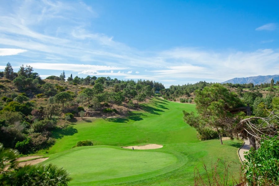 Long Stay Golf Costa del Sol – Golfplatz bei Mijas mit Blick auf das Mittelmeer